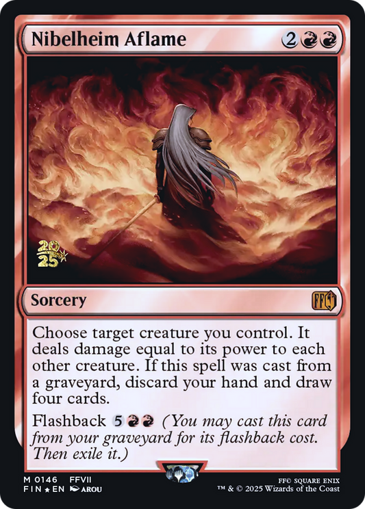 Nibelheim Aflame (0146) (Prerelease) - Foil