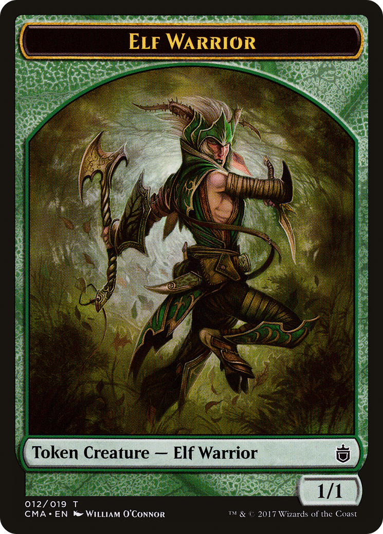Elf Warrior Token (012)