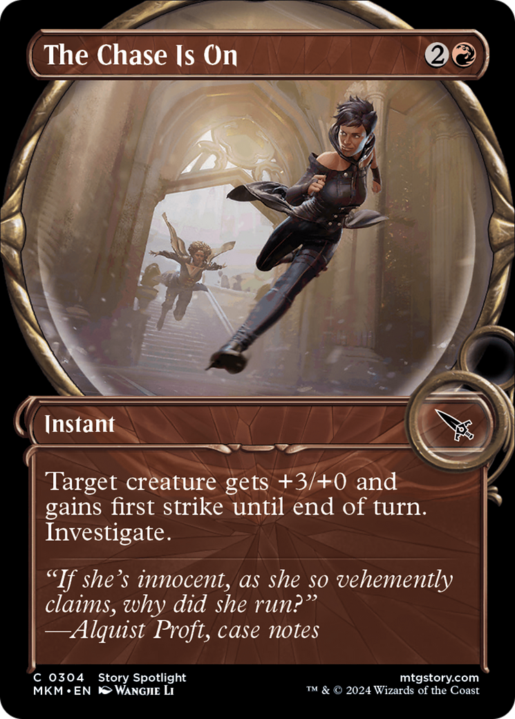 The Chase Is On (0304) (Showcase) - Foil