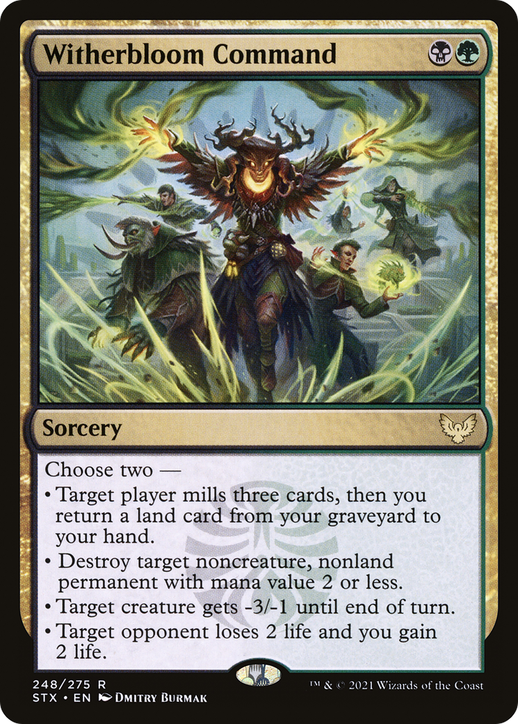 Witherbloom Command - Foil