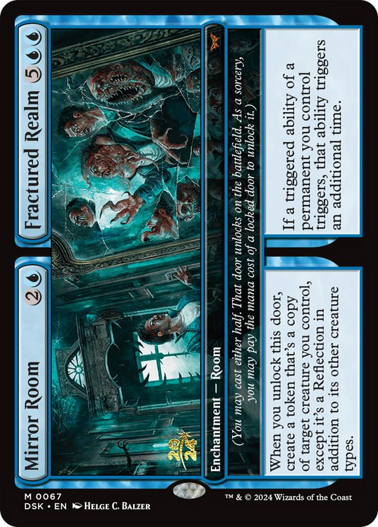 Mirror Room // Fractured Realm (0067) (Prerelease) - Foil