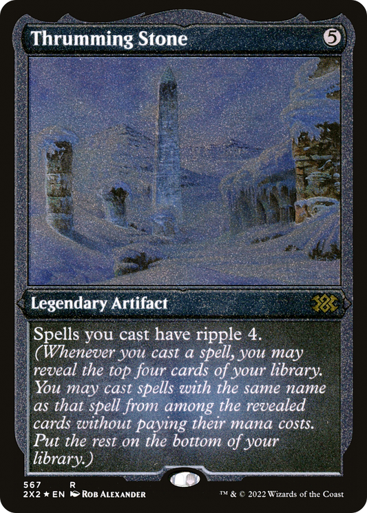 Thrumming Stone - Foil Etched