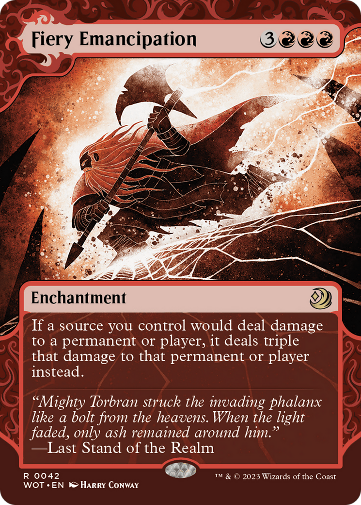Fiery Emancipation (0042) - Foil