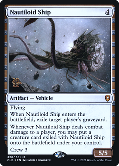 Nautiloid Ship (328) (Prerelease) - Foil