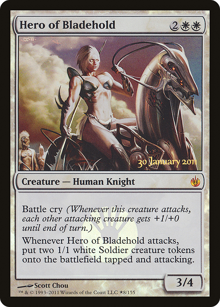 Hero of Bladehold (8) (Prerelease) - Foil