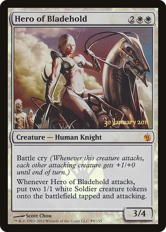 Hero of Bladehold (8) (Prerelease) - Foil
