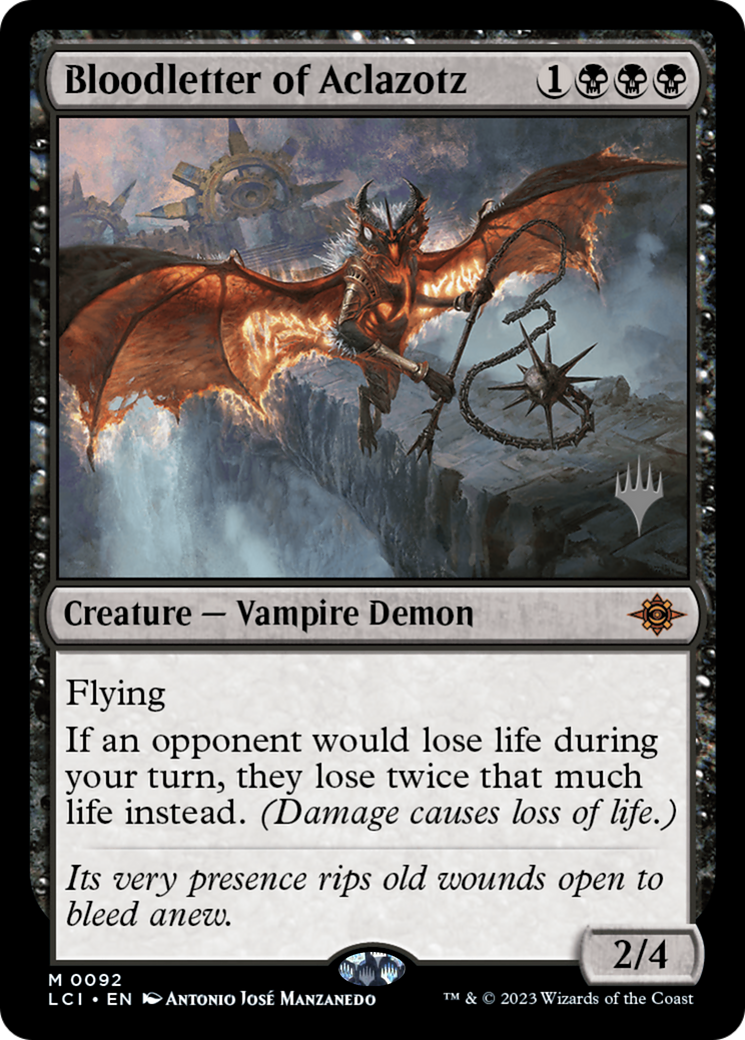 Bloodletter of Aclazotz (0092) (Promo Pack) - Foil