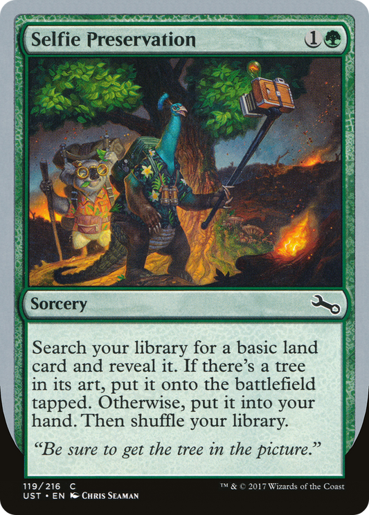Selfie Preservation - Foil