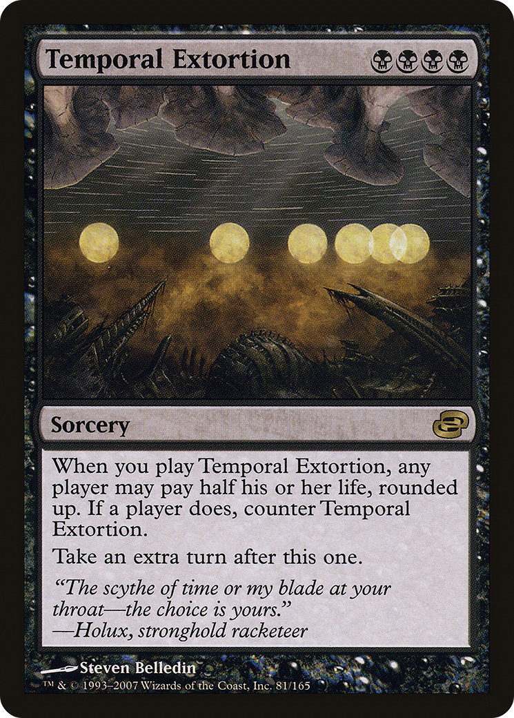 Temporal Extortion - Foil