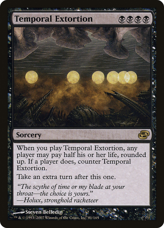 Temporal Extortion - Foil