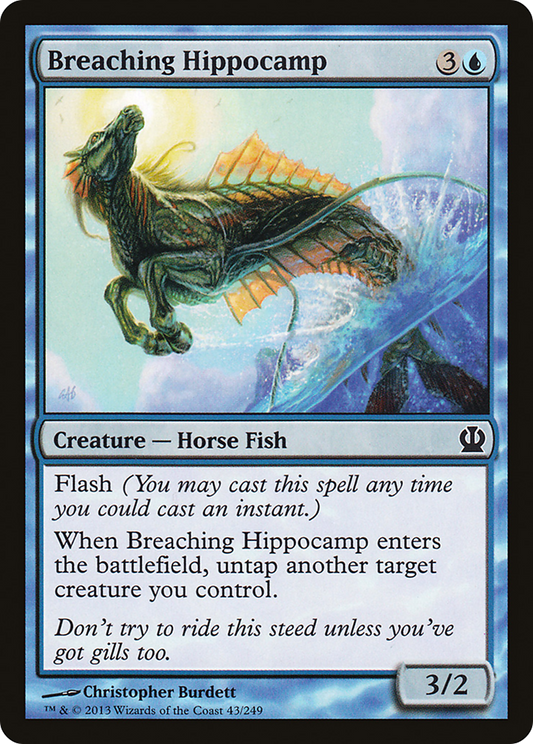 Breaching Hippocamp - Foil
