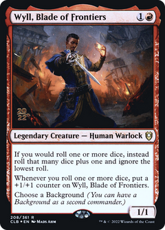 Wyll, Blade of Frontiers (208) (Prerelease) - Foil