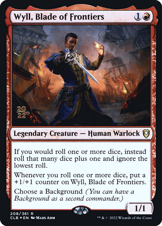 Wyll, Blade of Frontiers (208) (Prerelease) - Foil