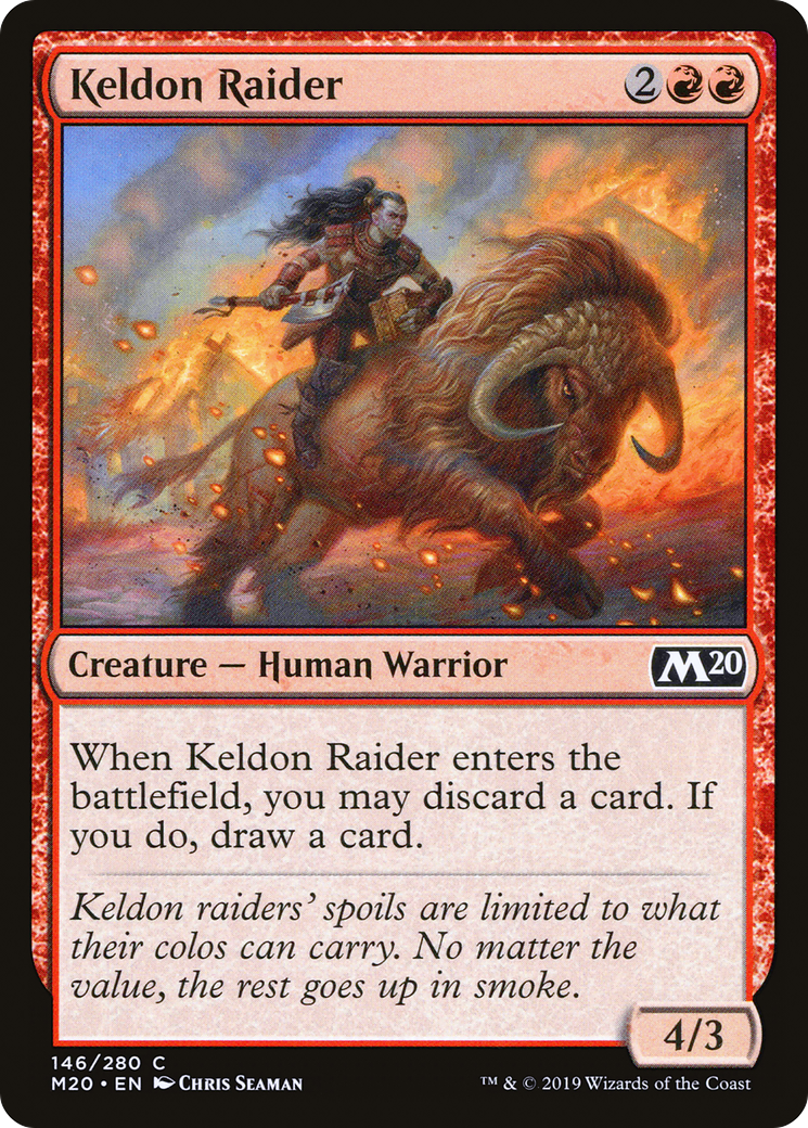 Keldon Raider - Foil