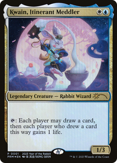 Kwain, Itinerant Meddler (0001) (2023 Year of the Rabbit) - Foil