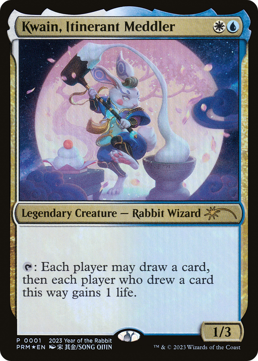 Kwain, Itinerant Meddler (0001) (2023 Year of the Rabbit) - Foil
