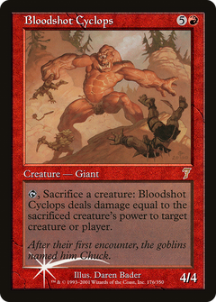 Bloodshot Cyclops - Foil