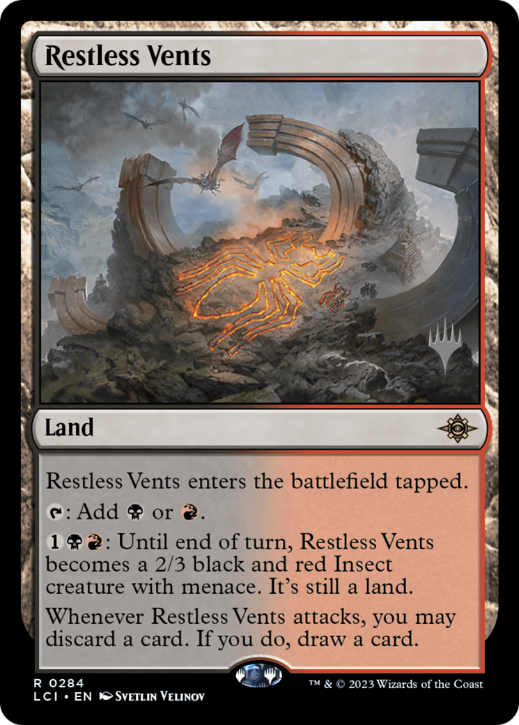 Restless Vents (0284) (Promo Pack)