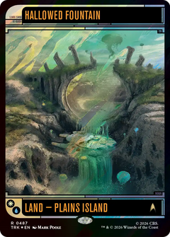 Hallowed Fountain (0487) (Showcase) (TRK) - Surge Foil
