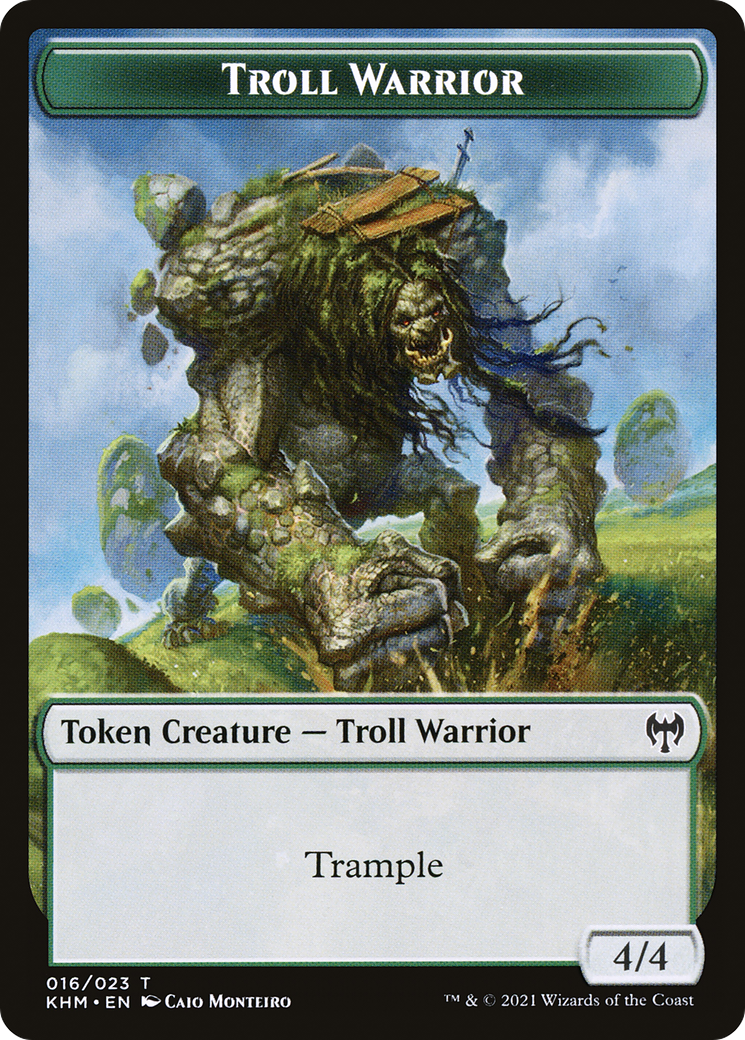 Troll Warrior Token (016)