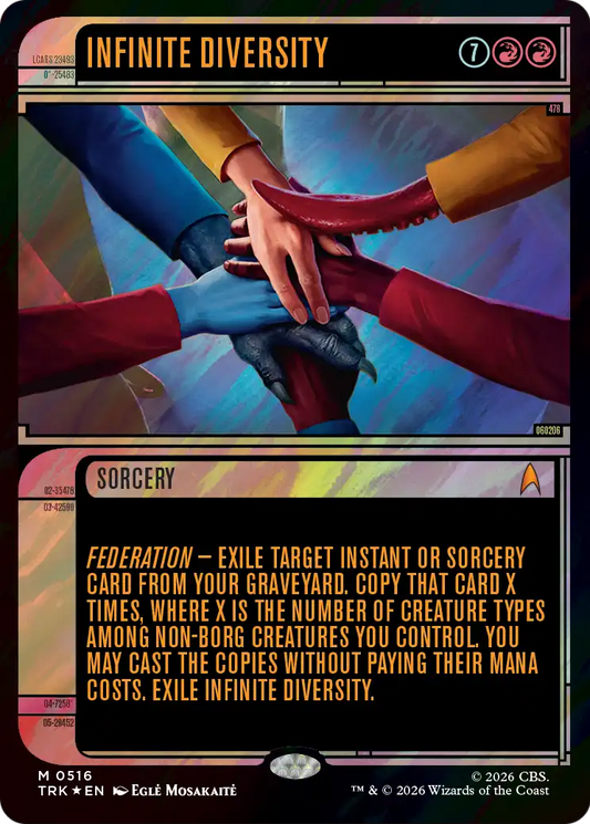 Infinite Diversity (0516) (Showcase) (TRK) - Surge Foil