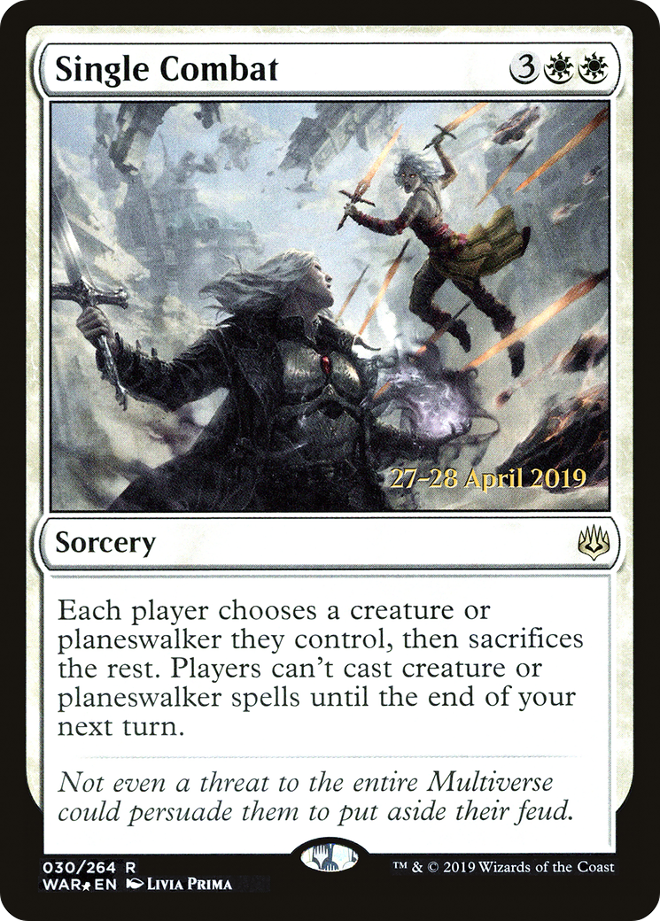 Single Combat (030) (Prerelease) - Foil