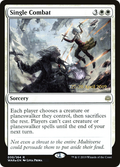 Single Combat (030) (Prerelease) - Foil