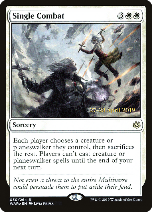 Single Combat (030) (Prerelease) - Foil