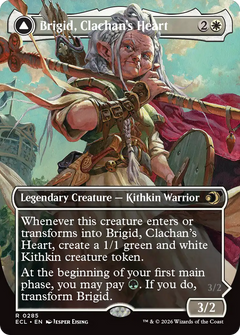 Brigid, Clachan's Heart // Brigid, Doun's Mind (0285) (Borderless) (ECL)