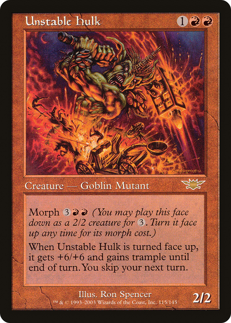 Unstable Hulk - Foil