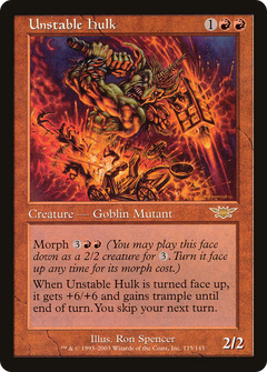 Unstable Hulk - Foil