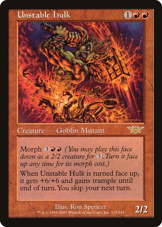 Unstable Hulk - Foil