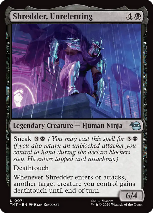 Shredder, Unrelenting (TMT)