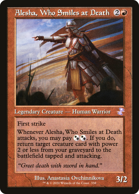 Alesha, Who Smiles at Death