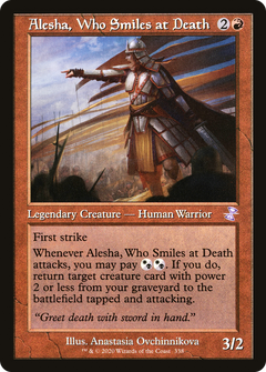 Alesha, Who Smiles at Death - Foil
