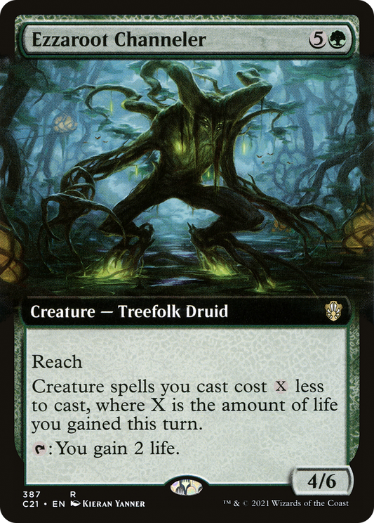 Ezzaroot Channeler (387) (Extended Art)
