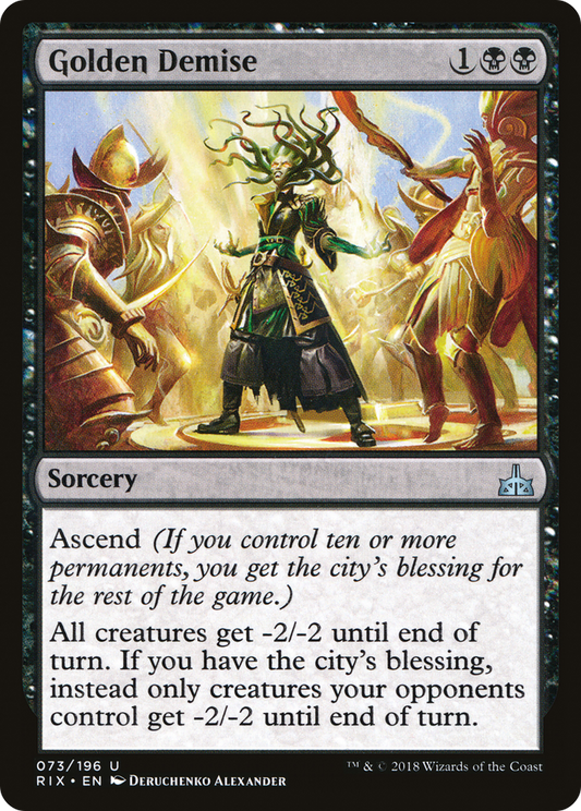 Golden Demise - Foil