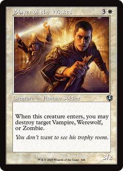 Slayer of the Wicked (0348) (Retro Frame)