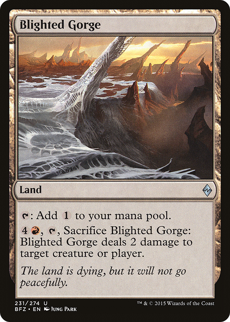 Blighted Gorge - Foil