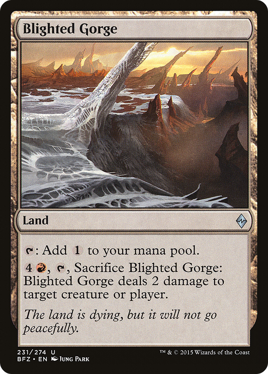 Blighted Gorge - Foil