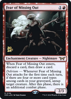 Fear of Missing Out (0136) (Prerelease) - Foil