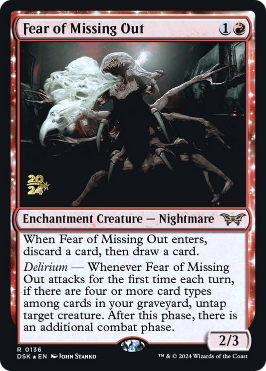 Fear of Missing Out (0136) (Prerelease) - Foil