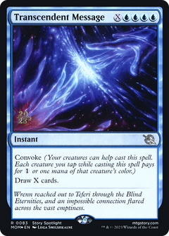 Transcendent Message (0083) (Prerelease) - Foil
