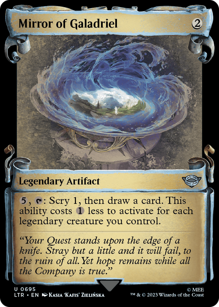 Mirror of Galadriel (0695) (Showcase) - Silver Foil