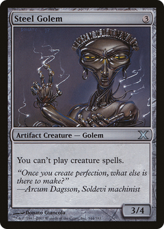Steel Golem - Foil