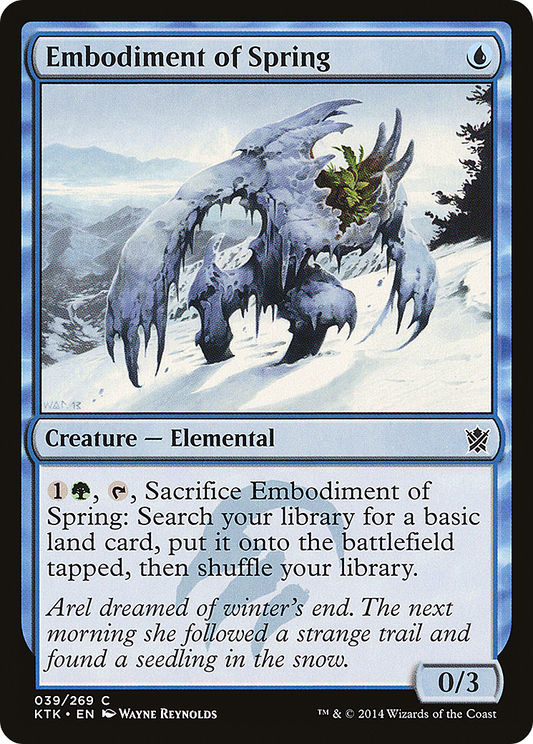 Embodiment of Spring - Foil