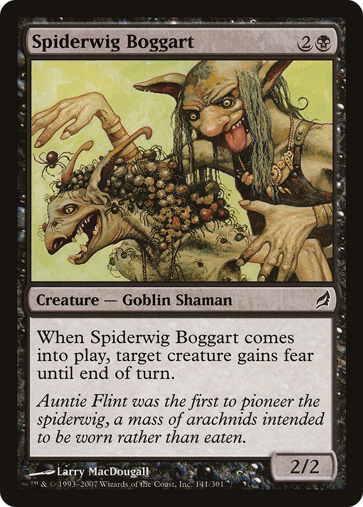 Spiderwig Boggart - Foil
