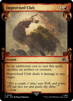 Improvised Club (0588) (Showcase) - Silver Foil