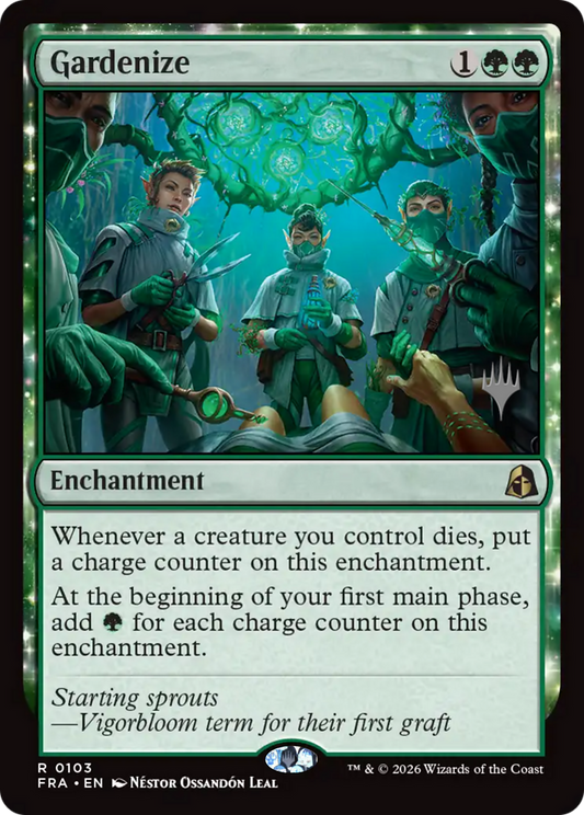 Gardenize (0103) (Promo Pack) (PFRA) - Foil