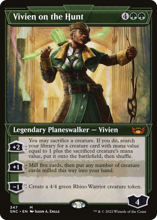 Vivien on the Hunt (347) (Showcase) - Foil